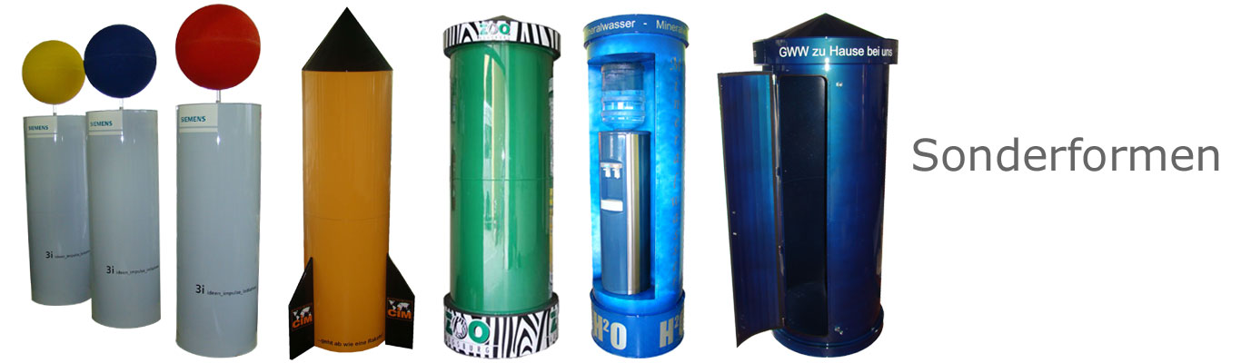 LITFAßSÄULEN MIT MEHRFACHNUTZUNG