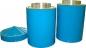 Preview: Litfaßsäule 3-teilig blau - Bauhöhe 2,00 m, Ø 62 cm Preview: Litfaßsäule 3-teilig blau - Bauhöhe 2,00 m, Ø 62 cm