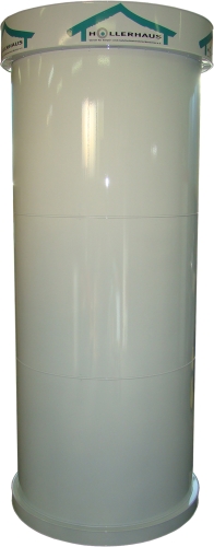 Litfaßsäule Hollerhaus - Bauhöhe 2,60 m ,Ø 100 cm