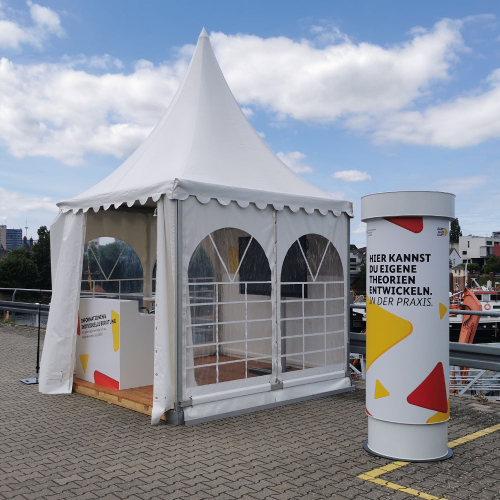 MIETSÄULEN BERLIN | INNEN u. AUßEN | HÖHE 2,40 m, Ø 76cm