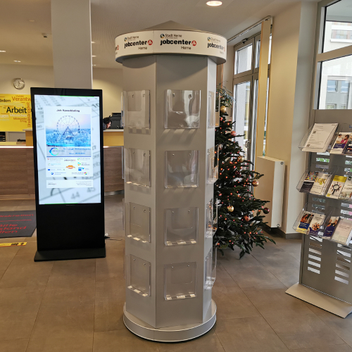 PROSPEKTSÄULE | HÖHE 2,20 m | 24 PROSPEKTHALTER