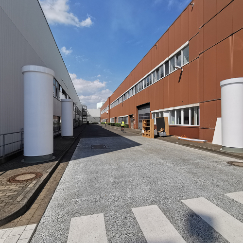 MIETSÄULEN SILAS | GROßSÄULEN | HÖHE 3,38 m | INNEN u. AUßEN | 10 qm WERBE / NUTZFLÄCHE