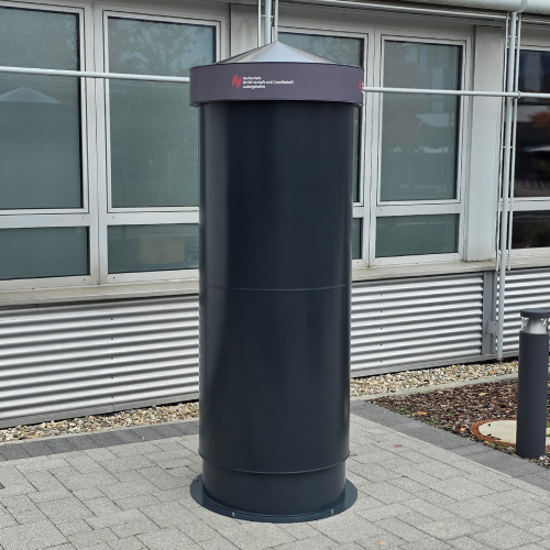 Preview: LITFAßSÄULE STUDI - Bauhöhe 2,50 m, Ø = 90 cm