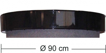 Litfaßsäulen Kopfteil (Flachdach) Ø = 90 cm