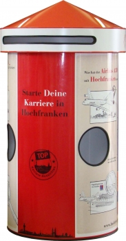 Preview: Laufsäule Hochfranken - Bauhöhe 1,30 m, Ø 62 cm