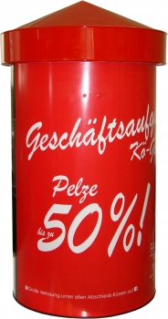 Preview: Laufsäule Feilitsch - Bauhöhe 1,30 m, Ø 62 cm