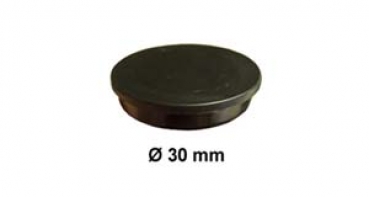 Magnet, schwarz, Ø 30 mm
