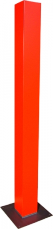 Preview: Warnsäule, Hinweissäule, Verbotssäule für Feuerlöscher - RAL 3020 (Verkehrsrot)