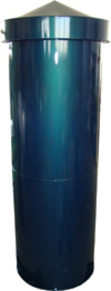 Litfaßsäule Olli - Bauhöhe 2,00 m, Ø 62 cm