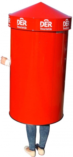 Laufsäule DER Touristik - Bauhöhe 1,30 m, Ø 62 cm