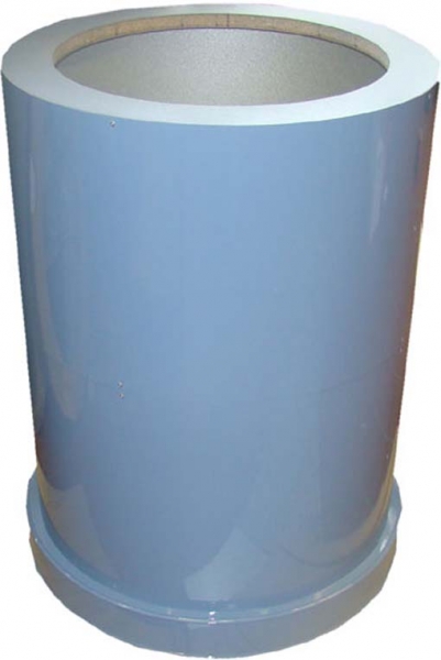 Litfaßsäule Dennis - Bauhöhe 2,00 m, Ø 62 cm Litfaßsäule Dennis - Bauhöhe 2,00 m, Ø 62 cm